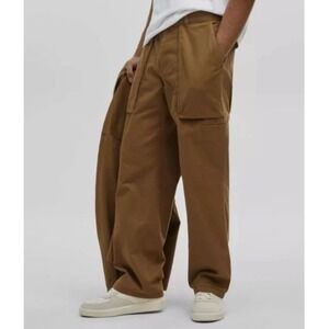 Mode of One Mens‎ Relaxed Fit Cargo Pants Army Brown Straight Leg 34 100188087MN
